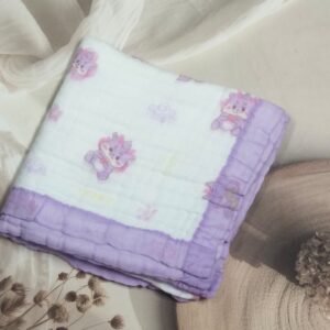 Muslin 6 Layer Crinkled Blanket