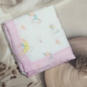 Muslin 6 Layer Crinkled Blanket