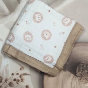 Muslin 6 Layer Crinkled Blanket