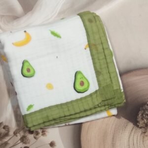 Muslin 6 Layer Crinkled Blanket