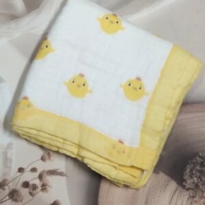 Muslin 6 Layer Crinkled Blanket