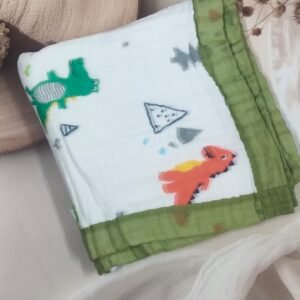 Muslin 6 Layer Crinkled Blanket