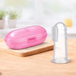 Silicon Baby Tooth Brush | Pink
