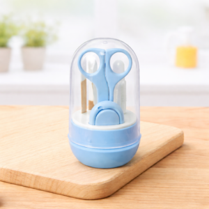 4-in-1 Baby Nail Care & Grooming Kit | Blue