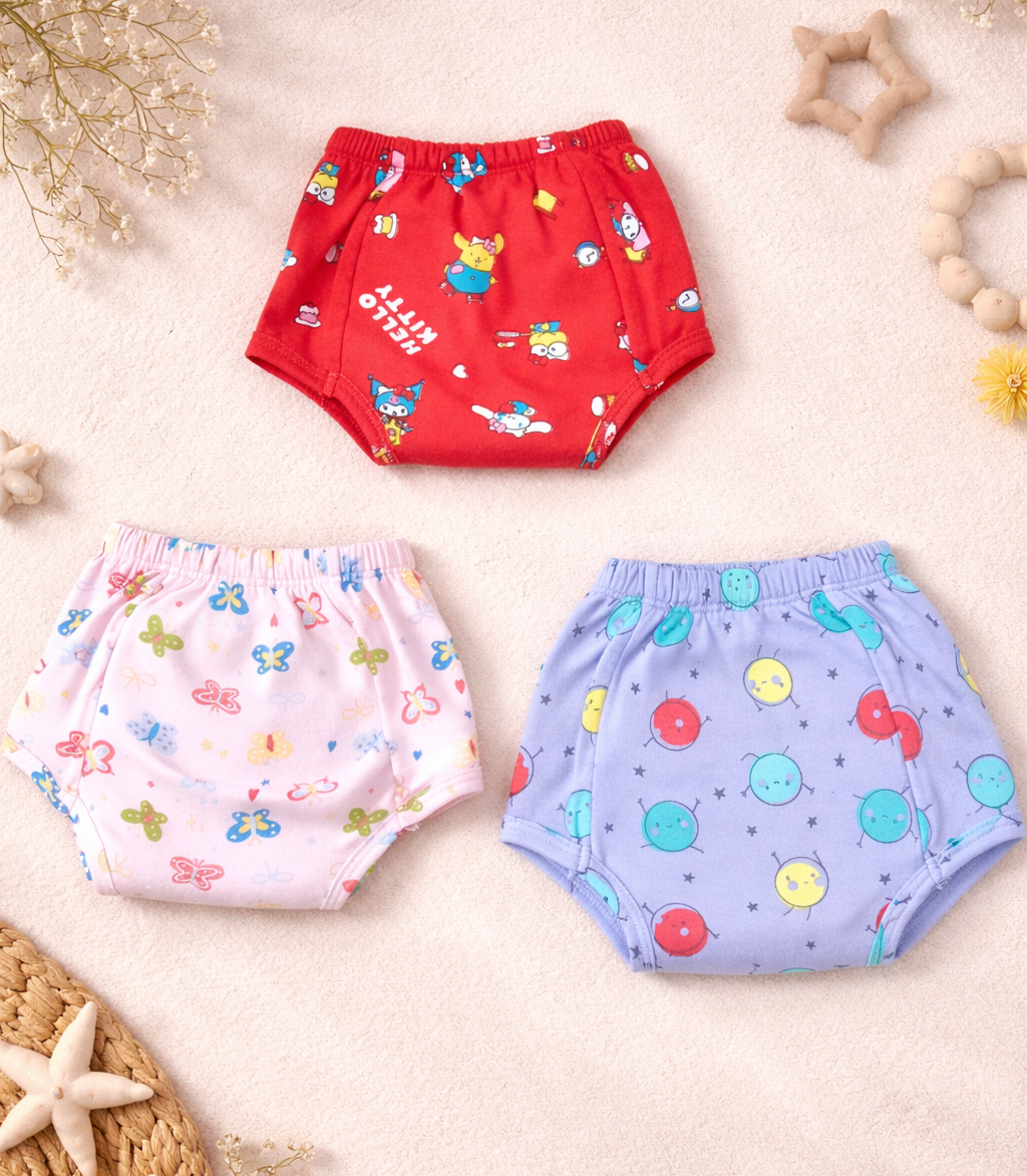 Padded Underwear | Pack of 3