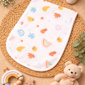 Burp cloth | Rainbow print