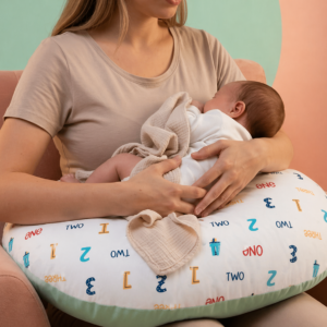 C shape Feeding Pillow | Numbers