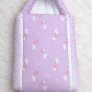  Quilt Bed | Purple print