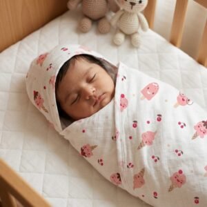 Hooded Towel | Icecream print