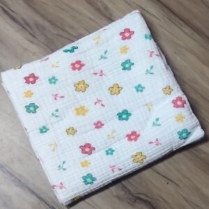 Crinkled Blanket | Mini Flowers