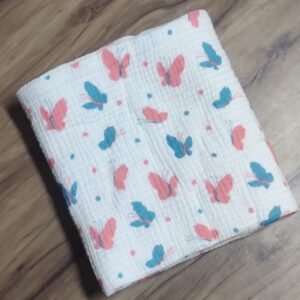 Crinkled Blanket | Cute Butterfly