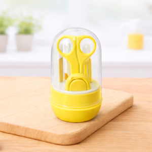 4-in-1 Baby Nail Care & Grooming Kit | Yellow