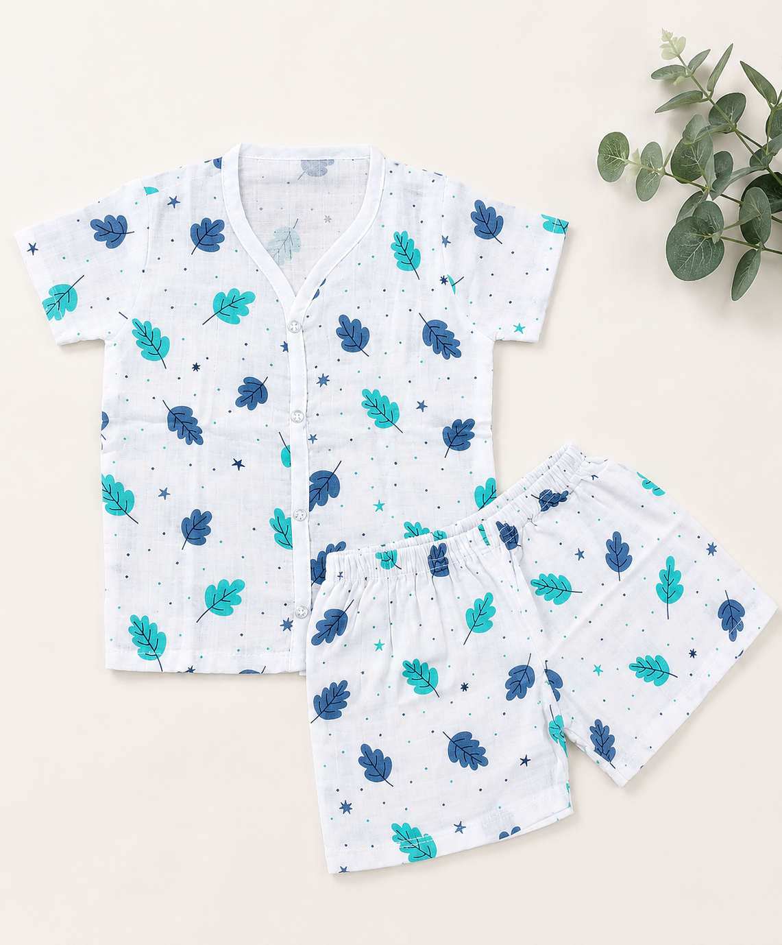 Muslin Half sleeve set (Unisex) - Image 2