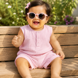 Muslin Crinkled Co-ords Set for Babies – Soft, Breathable & Stylish Everyday Wear 0-12 months