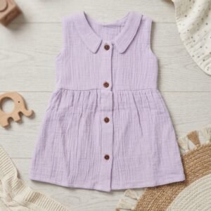 Collar Frock | Sweet Style for Little Ones I Pink
