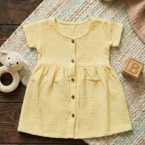 Elegant Muslin Frocks for Baby Girls | Comfort in Every Stitch
