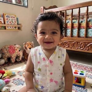 Little Comfort Muslin Button Jabla I Colourstars