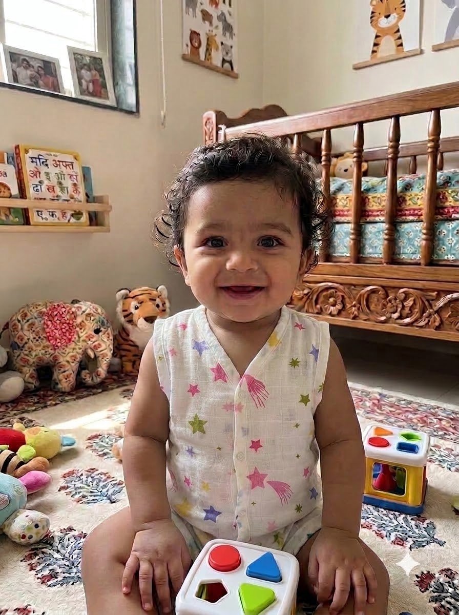 Little Comfort Muslin Button Jabla I Colourstars
