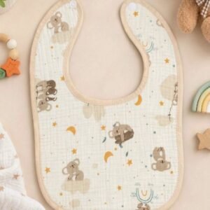 Leak proof muslin Crinkled bibs I koko I Made with Soft