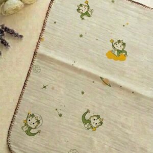 Premium Crinkled Muslin Burp Cloth I The Good Dinosaur I Crafted with Care