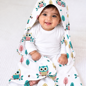 Baby Soft Hood Wrap I Cuteowls