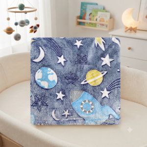 GLOWING BLANKET I SPACEWORLD I DURABLE&EASY TO CARE