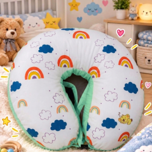 U shape Feeding Pillow | Rainbow
