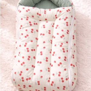Muslin Zip-Type Carry Bed I Redcheeries I Gentle and comfortable