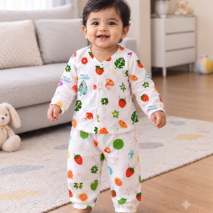 Full Sleeves + Pants Set I Strawberry