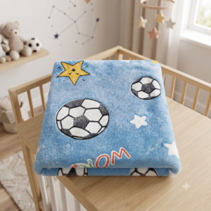 GLOWING BLANKET I THE BLUE SUPERSTARS I DURABLE&EASY TO CARE